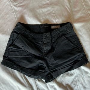 Aeropostale black shorts size 0